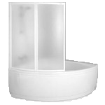 Tuš stijene za kade za kupanje