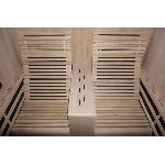 Infracrvena sauna Sanotechnik Carbon 2 - unutrašnjost