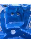 Vanjski masažni bazen Sanotechnik Oasis PALMA plavo/siva, SPA15