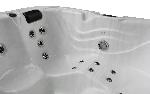 Masažni bazen Sanotechnik Oasis Tahiti Sterling silver, SPA54