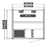 Kombinirana sauna Sanotechnik Twincombi