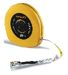 Metar, kućište, traka fiberglass, žuti, mm skala