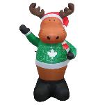 Figura za napuhavanje - Rudolf 150 s LED osvjetljenjem