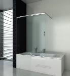 Sanotechnik stijena za kadu, Elite krom E1214C, 120 cm